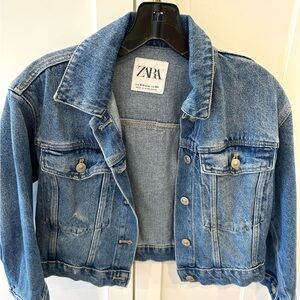 Kids- Zara Light Blue Denim Jacket